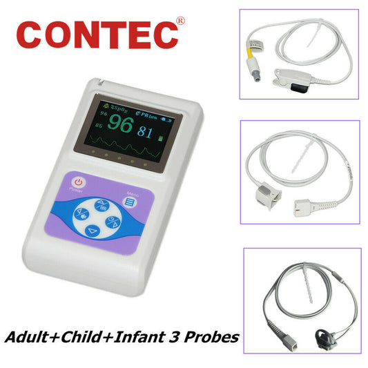 Infant Pediatric Adult Pulse Oximeter SPO2 Heart Rate Monitor PC Software CE FDA